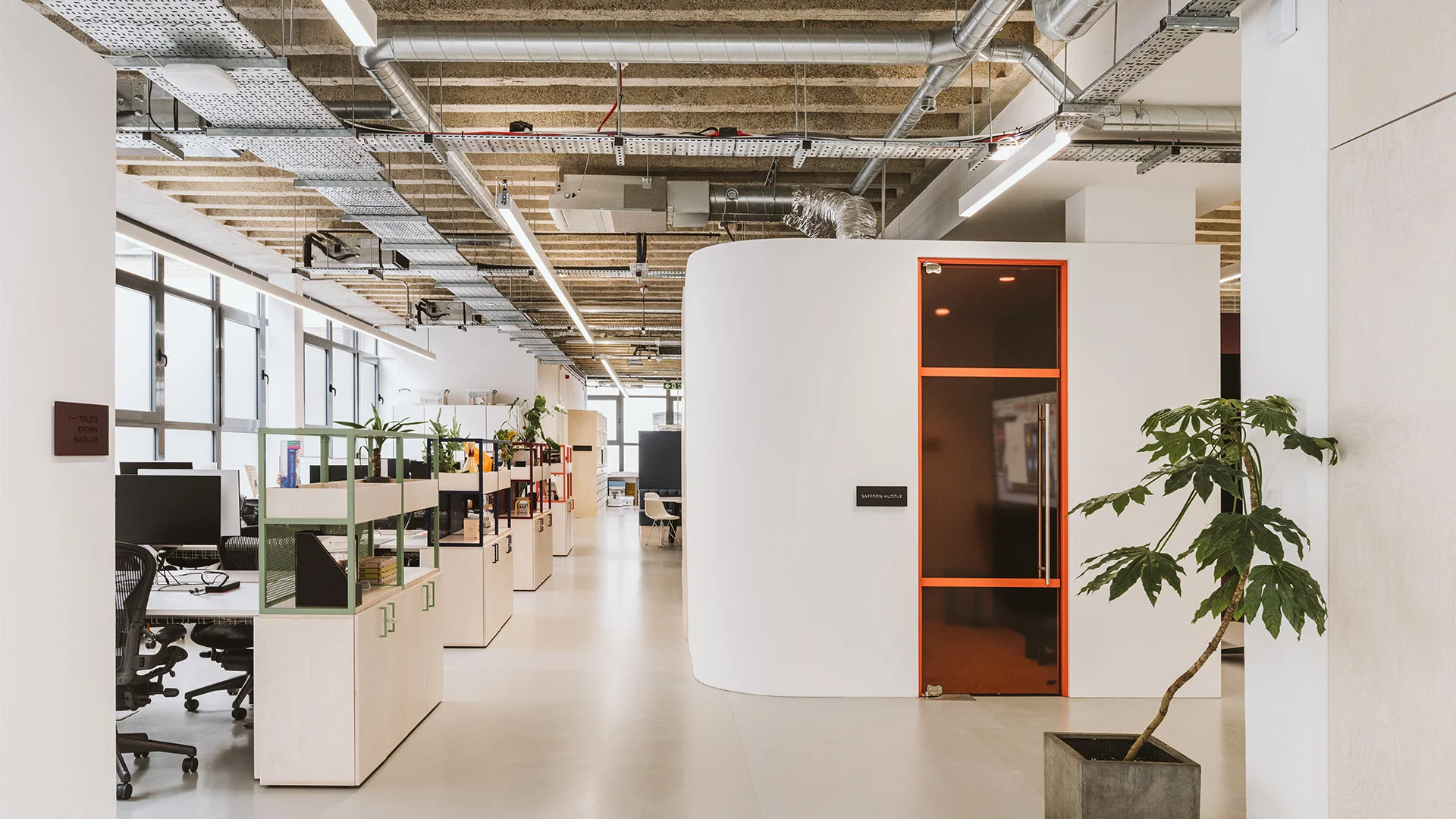 PriestmanGoode fit-out project in London, United Kingdom by Soul Spaces