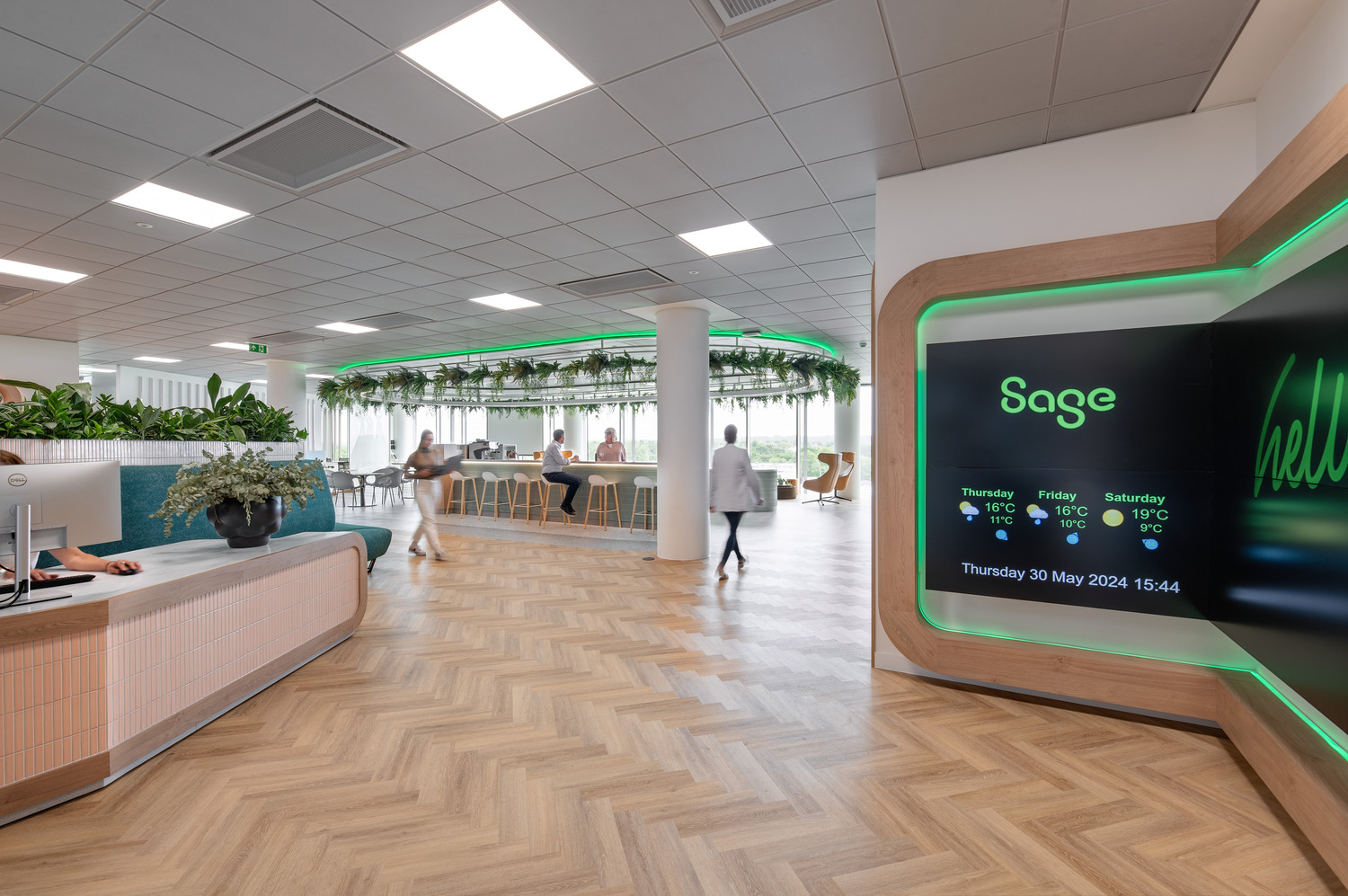Sage Fit Out architecture project in Winnersh, UK by Morgan Lovell — image 9