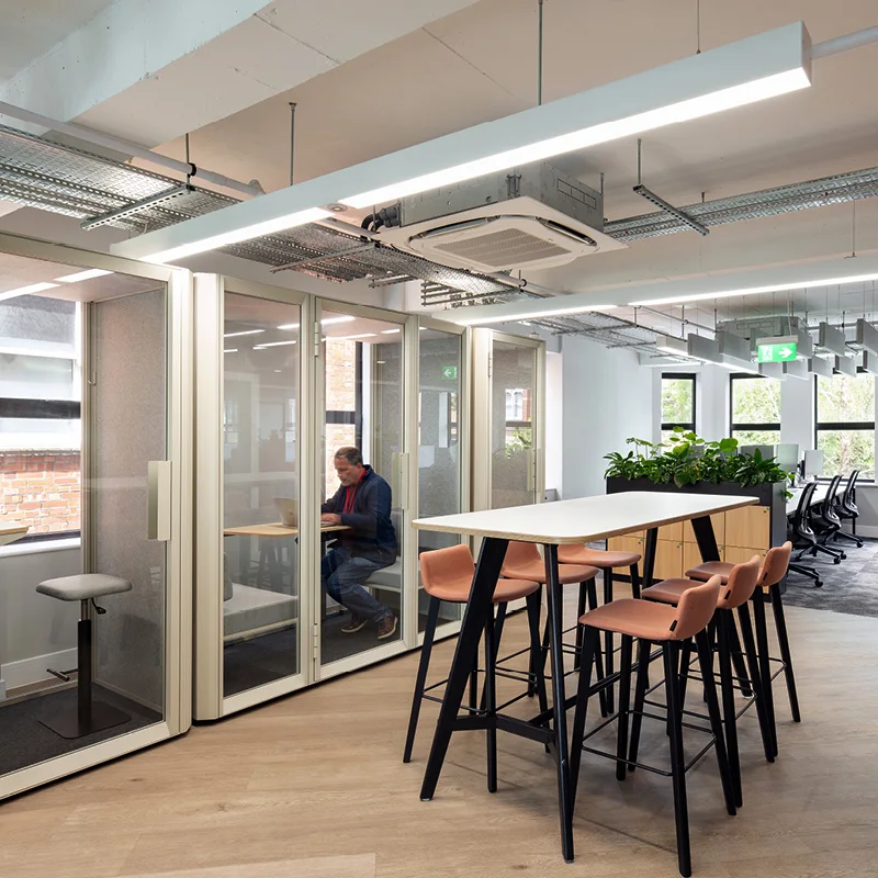 5 Londsale Gardens cat b fit-out project in Royal Tunbridge Wells, United Kingdom by Workplace Creations — image 10