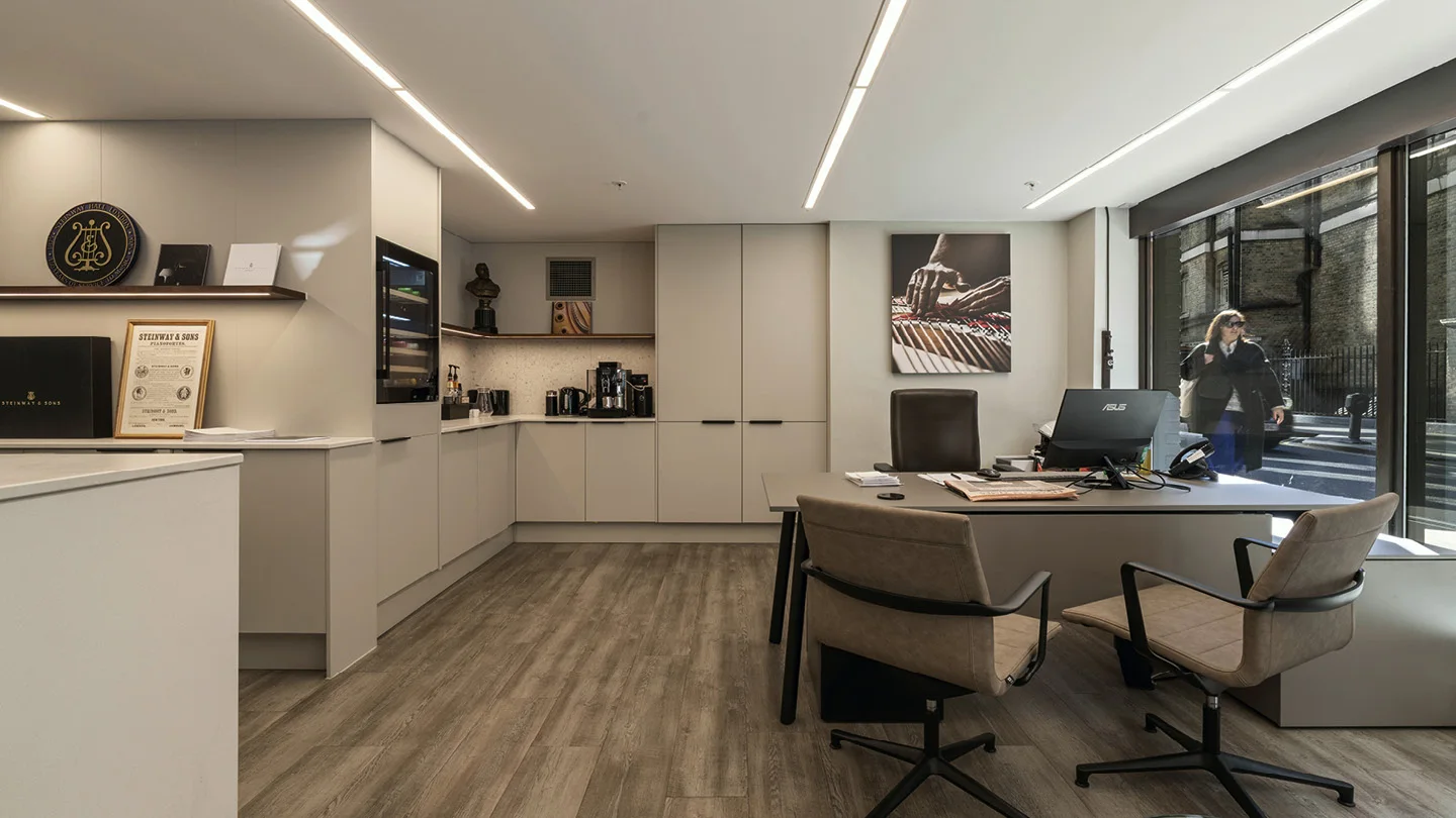 Steinway Hall fit-out project in London, United Kingdom by Workplace Creations — image 10
