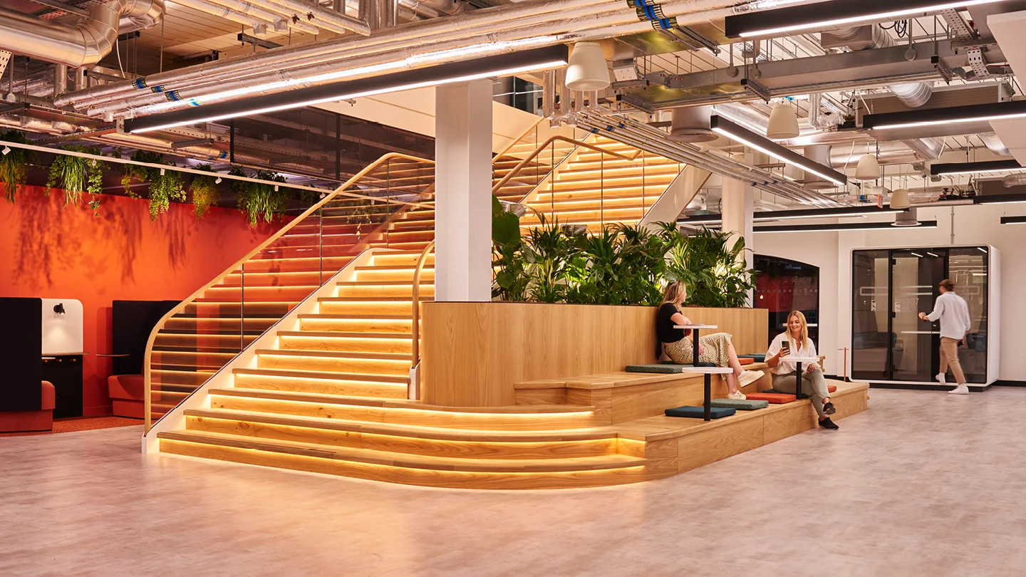 Devon House cat b fit-out project in London, United Kingdom by Workplace Creations