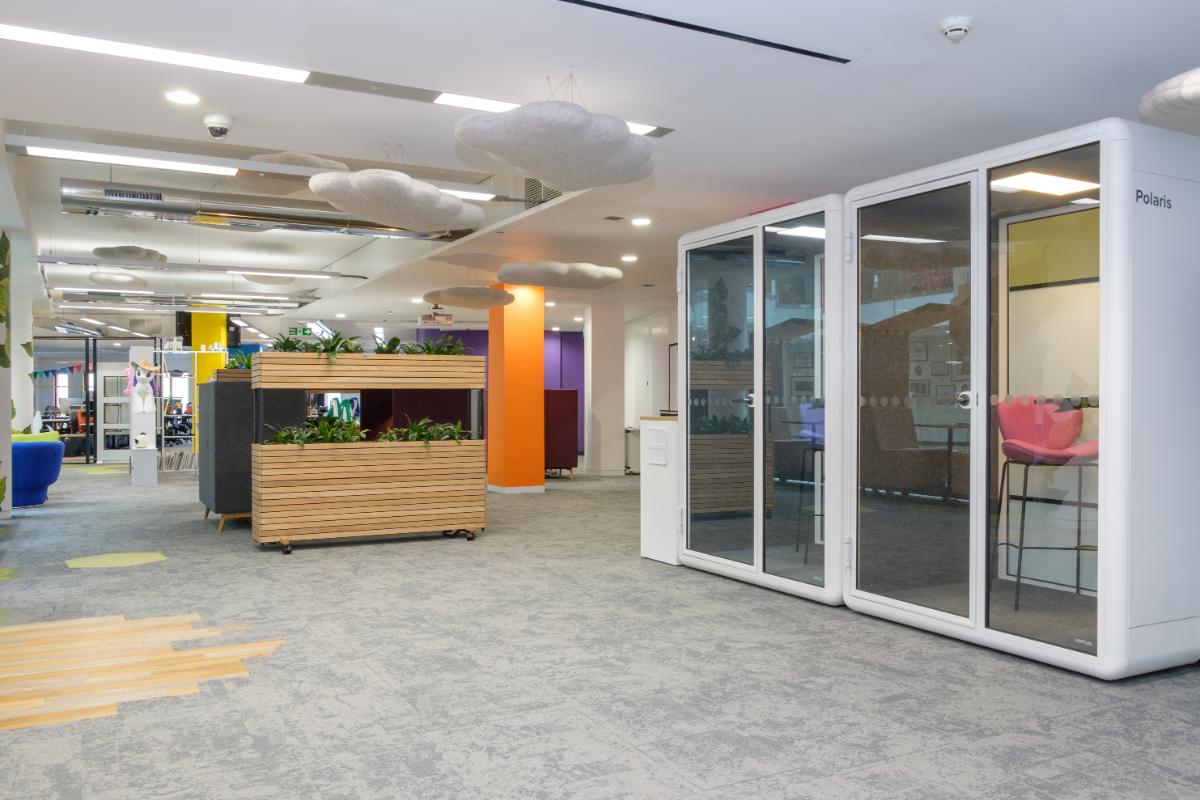 King Games office furniture project in London, UK by Fluid Furniture — image 4