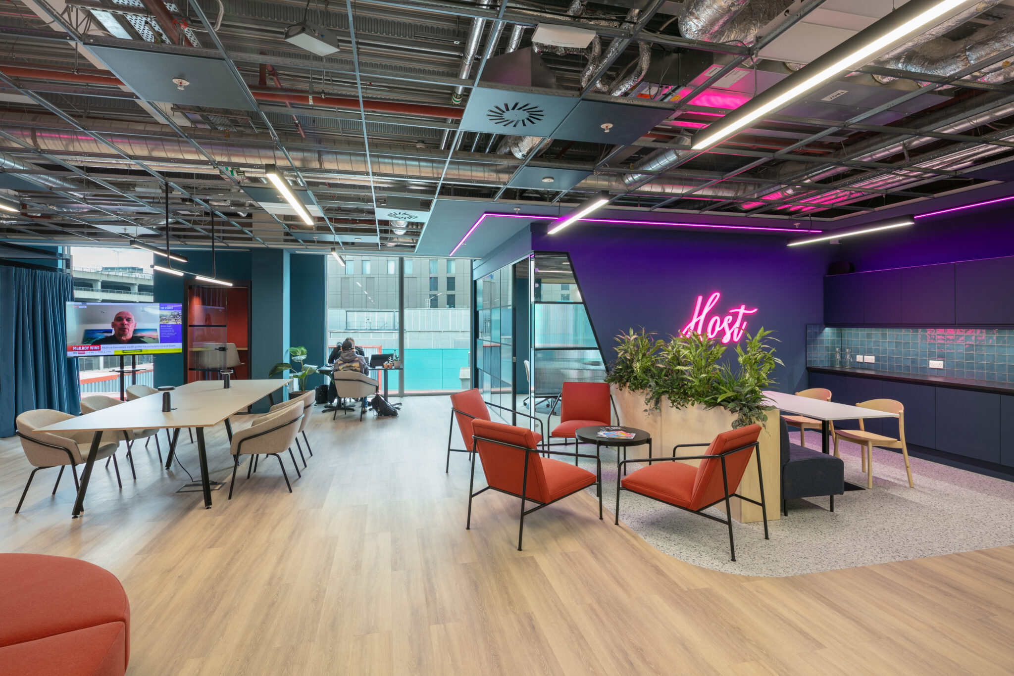 Host MediaCity Office Fit-Out