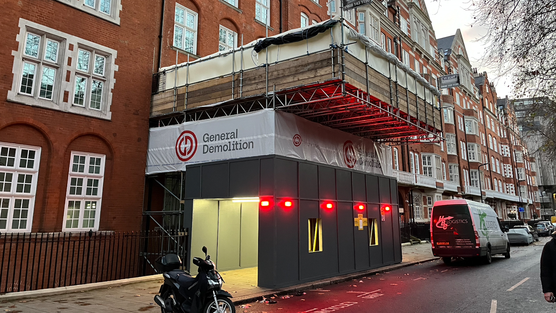 21 Bloomsbury St demolition project in London, United Kingdom by General Demolition — image 2
