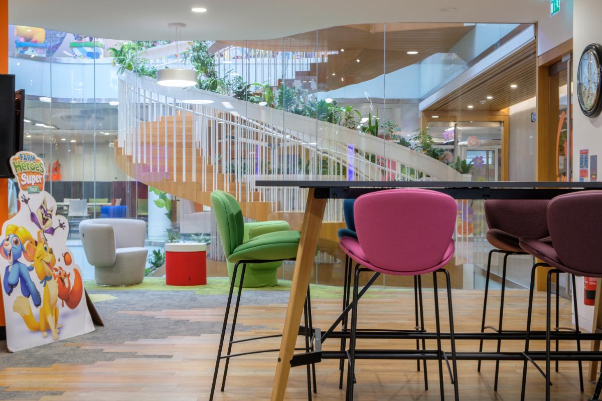 King Games office furniture project in London, UK by Fluid Furniture — image 6