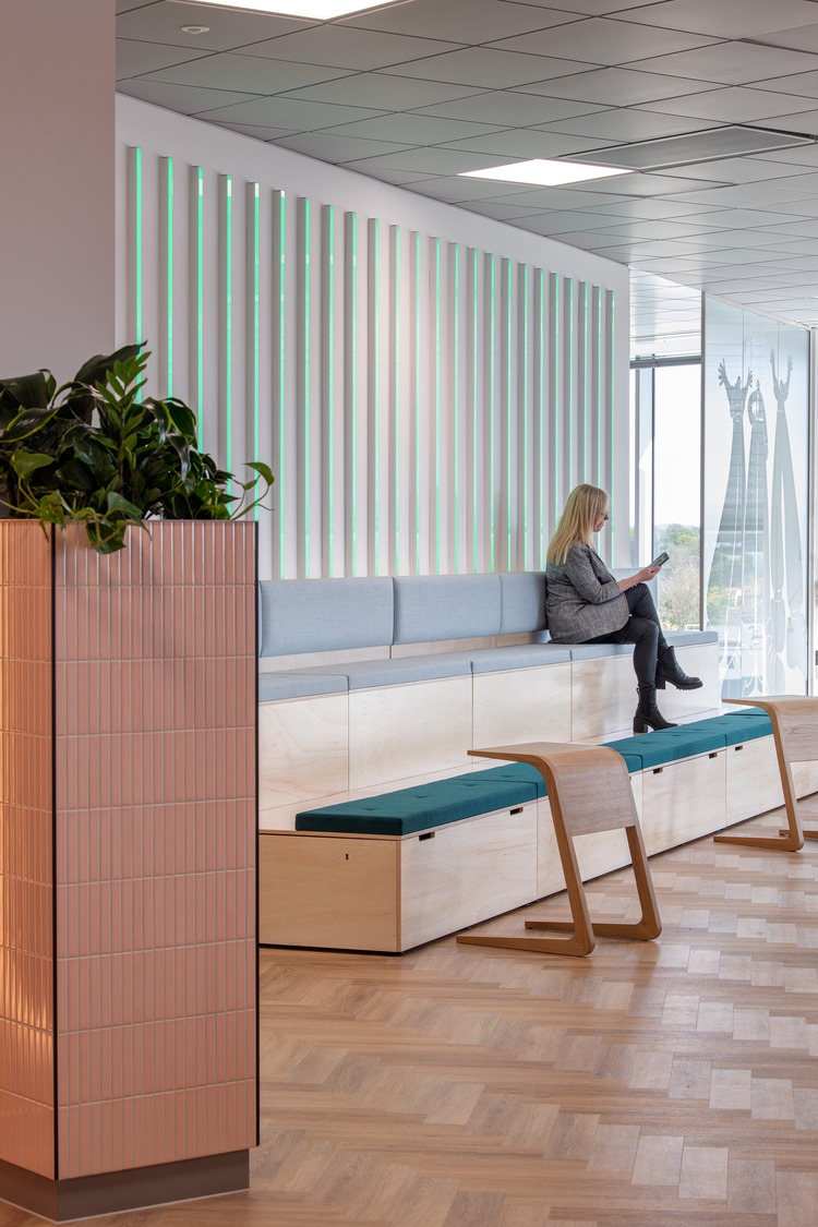 Sage Fit Out architecture project in Winnersh, UK by Morgan Lovell