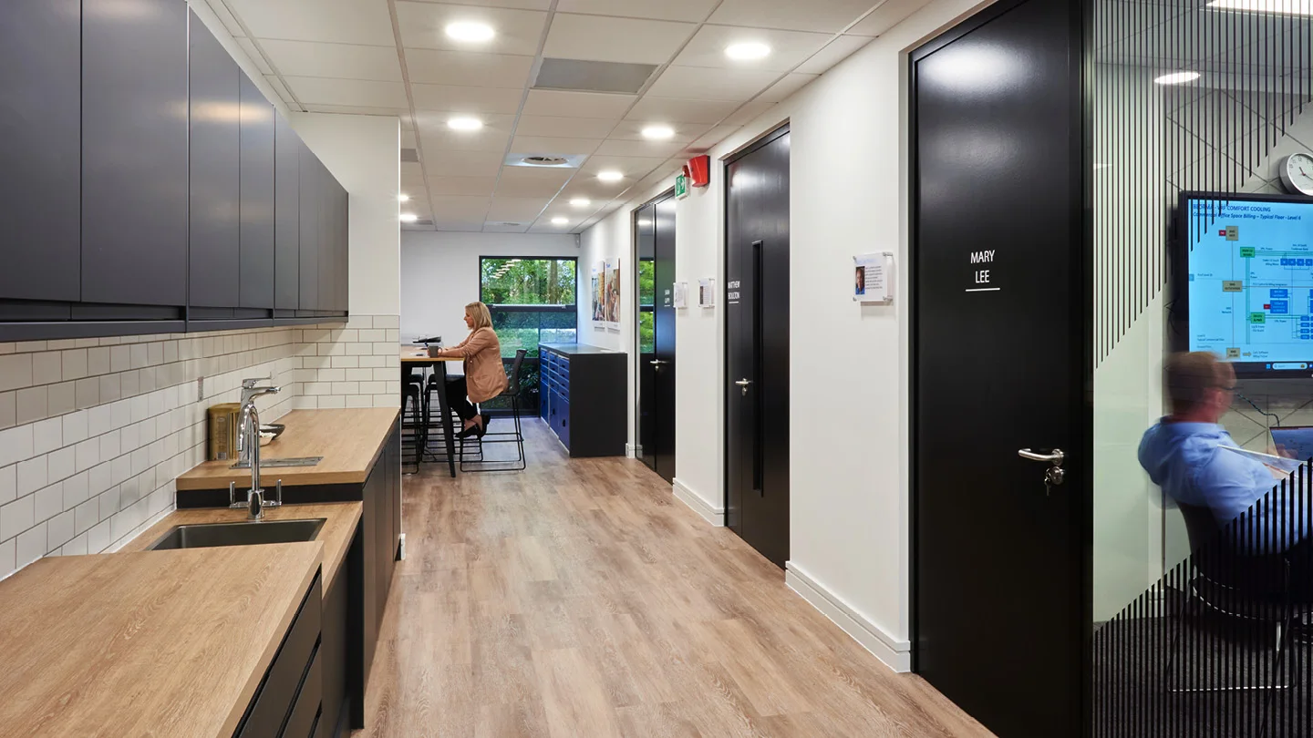 Regent Court cat b fit-out project in Birmingham, United Kingdom by Workplace Creations — image 11