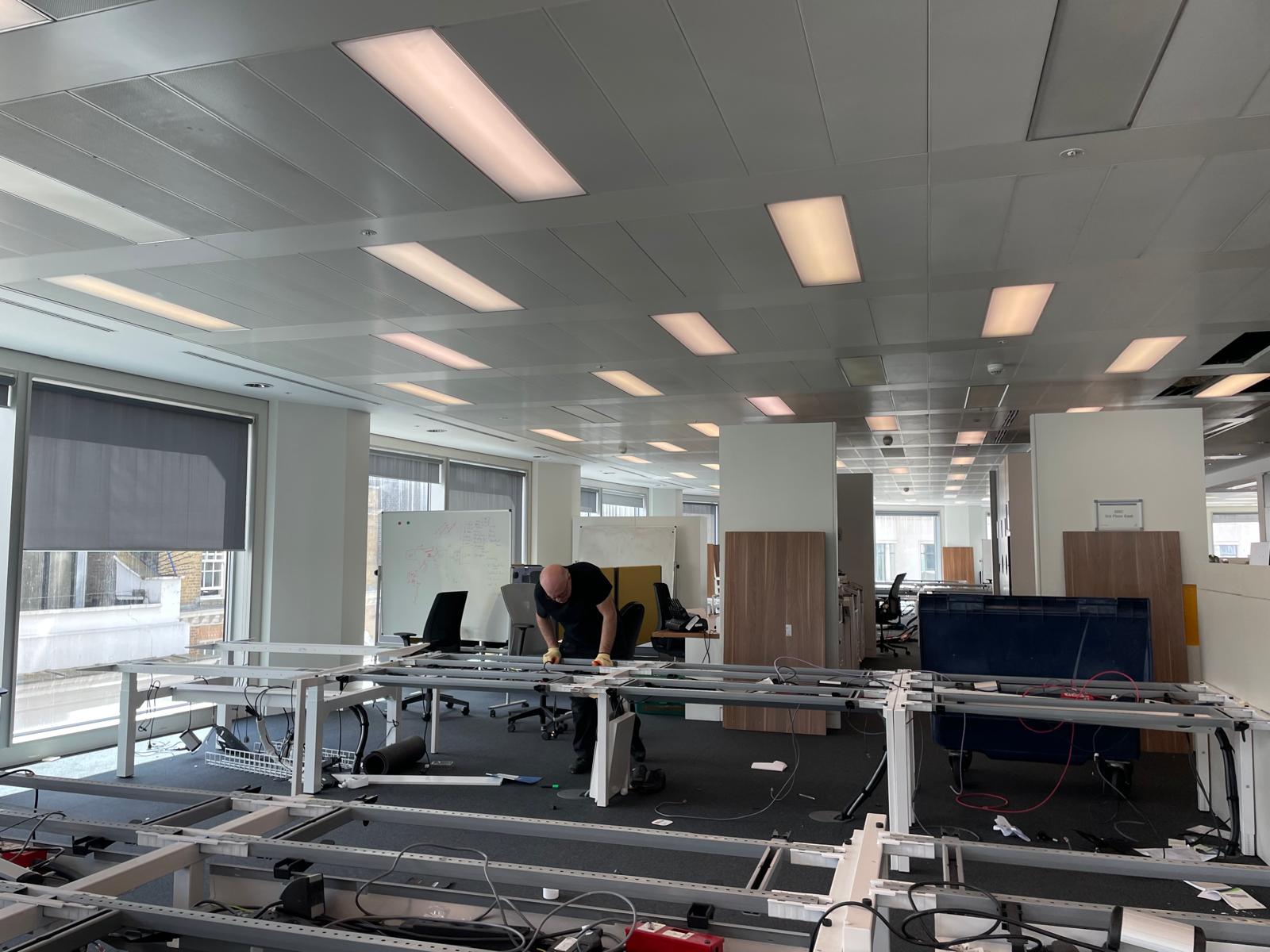 Modernising One Coleman Street office relocation project in London, UK by Business Moves Ltd — image 2
