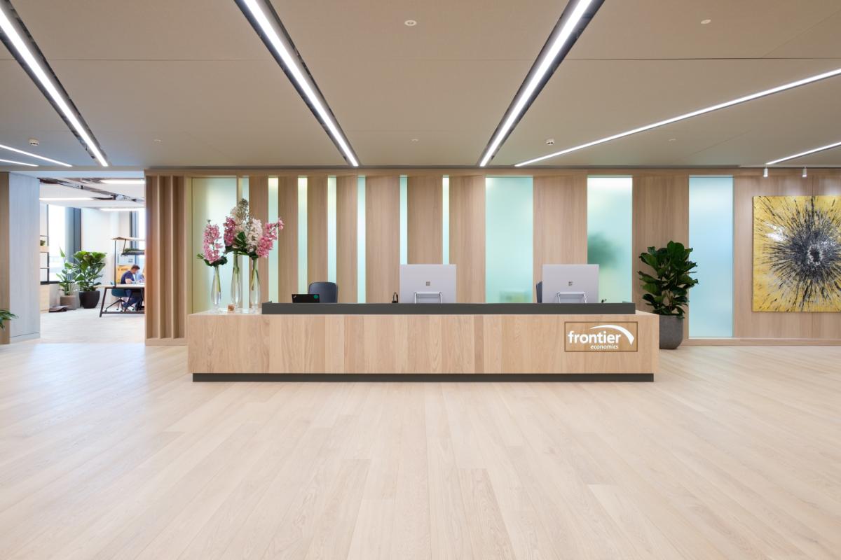 Frontier Economics, London office furniture project in London, UK by Fluid Furniture — image 3