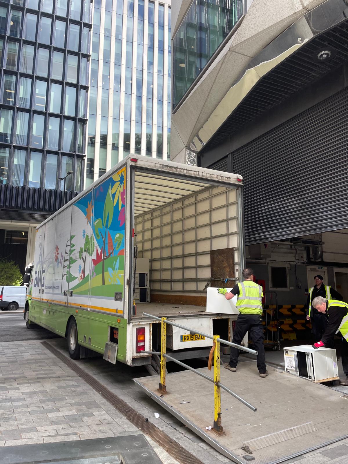 Modernising One Coleman Street office relocation project in London, UK by Business Moves Ltd — image 3