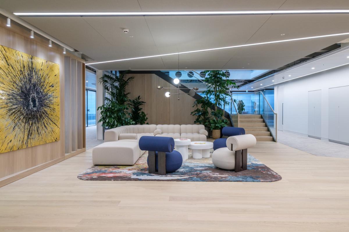 Frontier Economics, London office furniture project in London, UK by Fluid Furniture — image 2